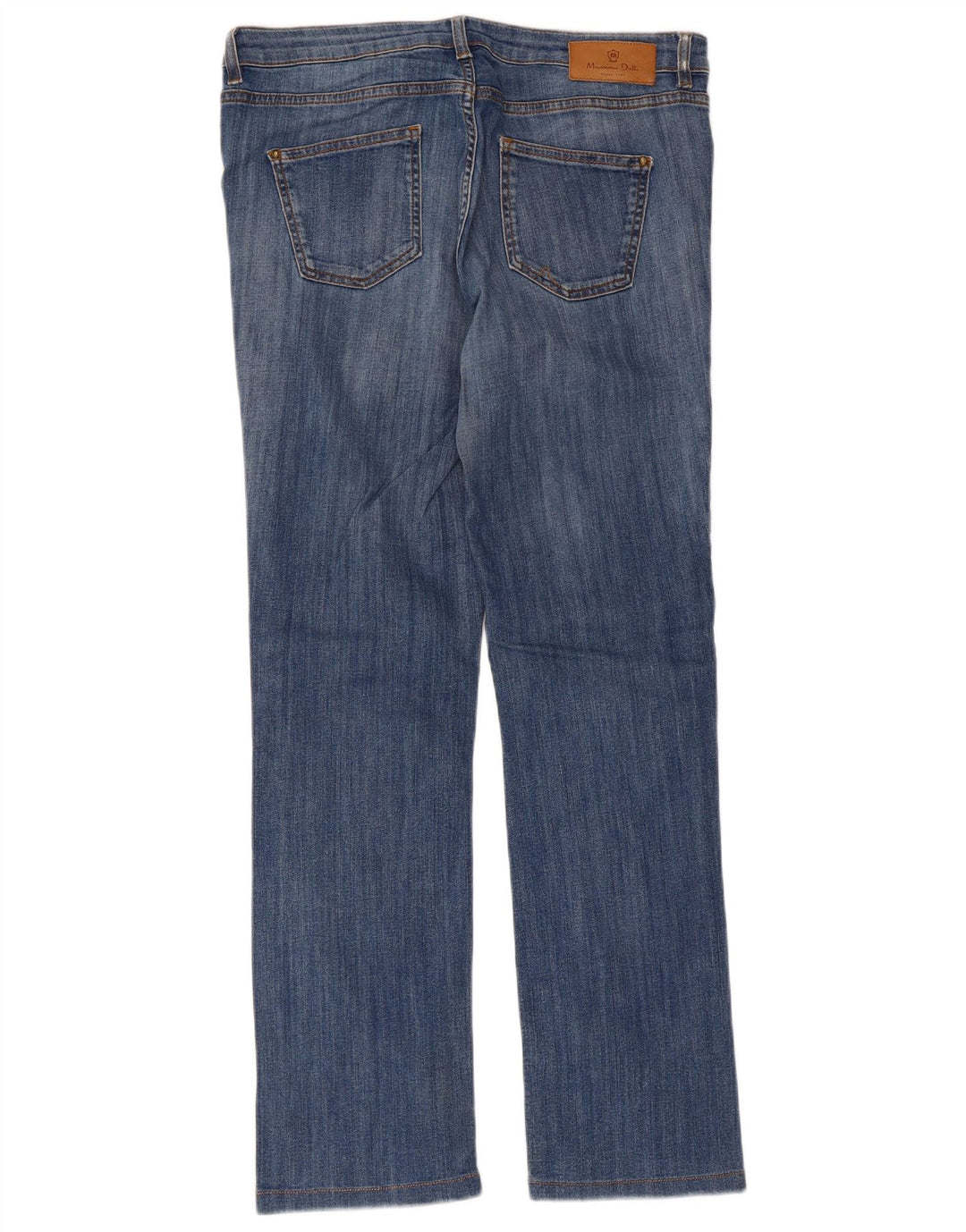 Massimo Dutti Γυναικείο ίσιο τζιν EU 42 Large W32 L29 Blue