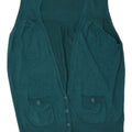 Marks & Spencer Γυναικείο Αμάνικο πουλόβερ UK 12 Medium Green