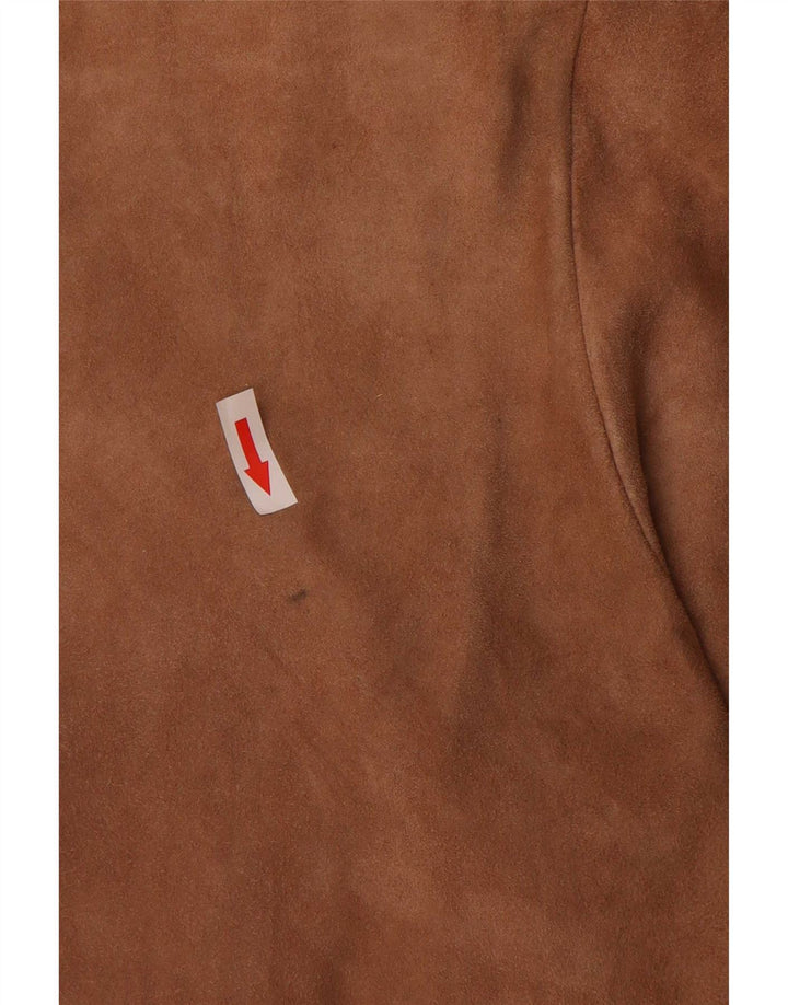 Bruno Magli Γυναικείο Suede Jacket UK 14 Large Brown