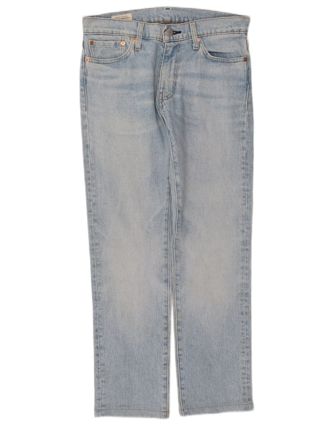 Levi's Womens 511 Slim Jeans W29 L28 Blue Cotton