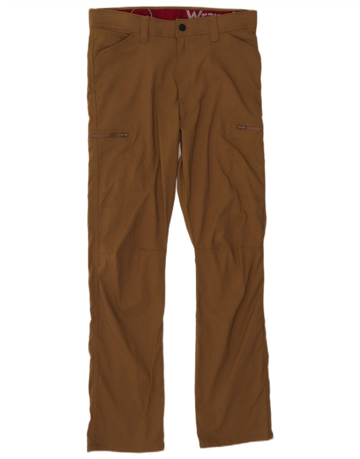 WRANGLER Γυναικείο ίσιο παντελόνι Cargo W32 L32 Μπεζ νάιλον