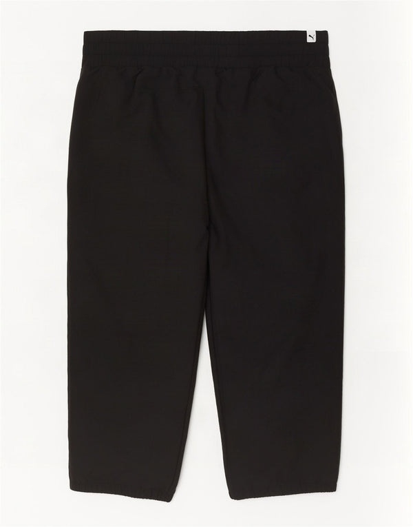 Puma Womens Capri Tracksuit Trousers UK 10 Small Black
