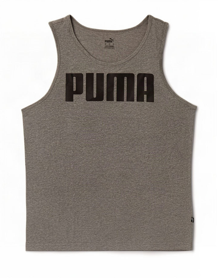 Ανδρικό γραφικό γιλέκο Puma Βαμβακερό μεσαίο γκρι