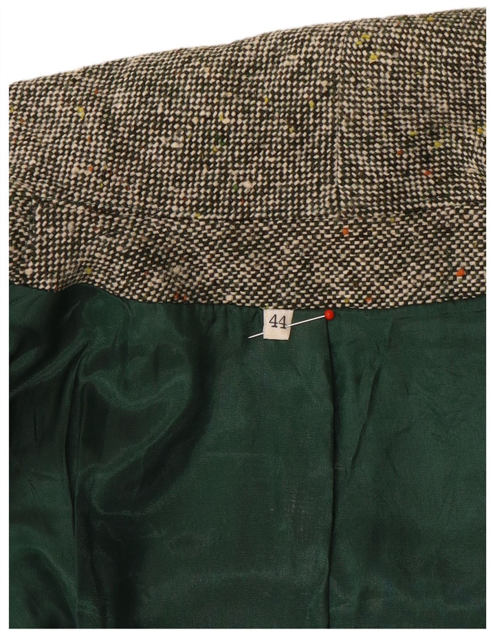 Vintage Γυναικείο Παλτό Cape IT 44 Medium Grey Flecked