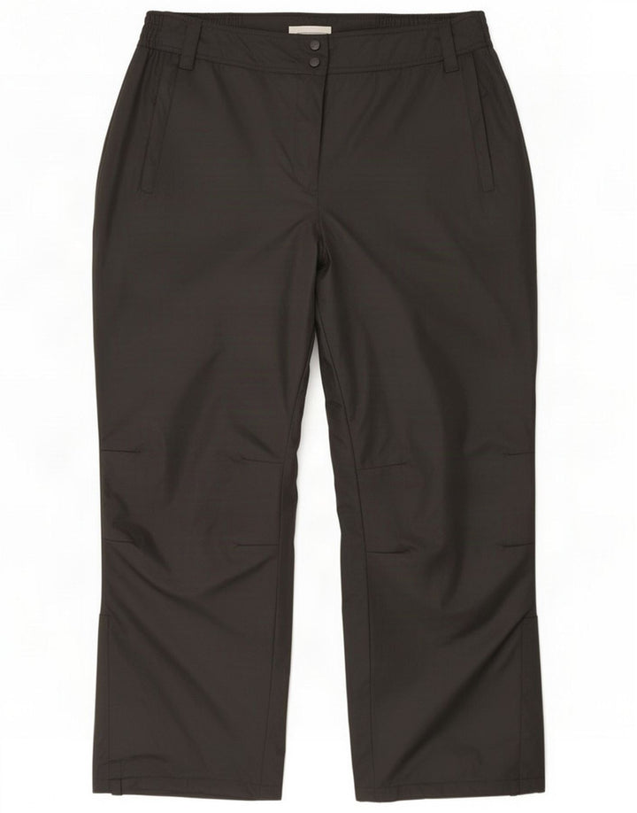 Mountain Warehouse Γυναικεία Παντελόνια Σκι UK 20 2XL Black Polyester