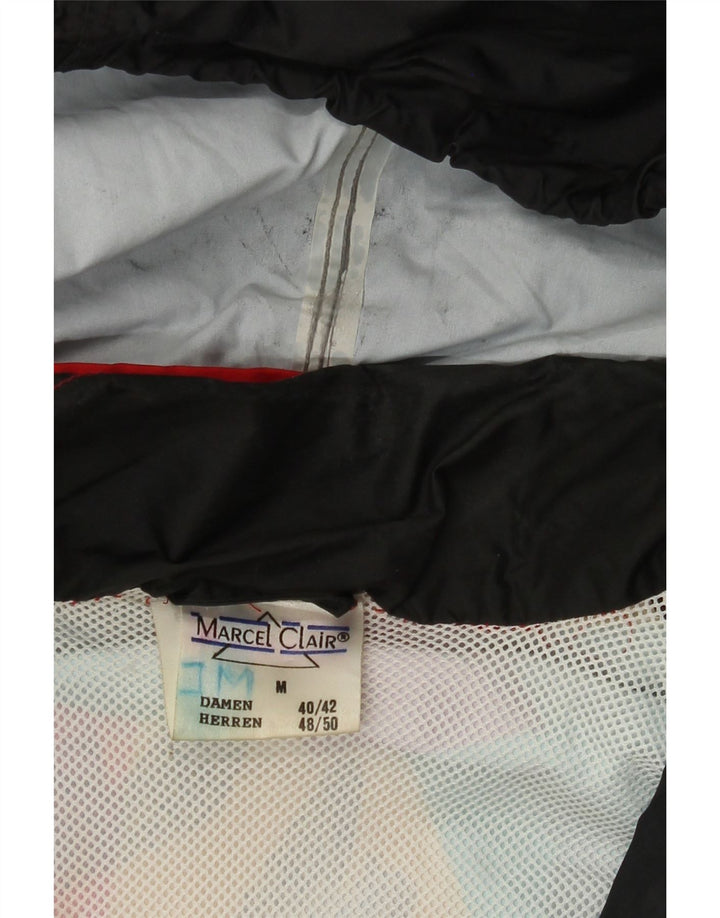 MARCEL CLAIR Ανδρικό μπουφάν βροχής με κουκούλα UK 38 Μεσαίο Μαύρο