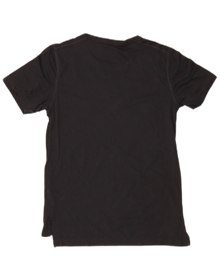 Ανδρικό T-Shirt Reebok Top Μικρό μαύρο βαμβακερό