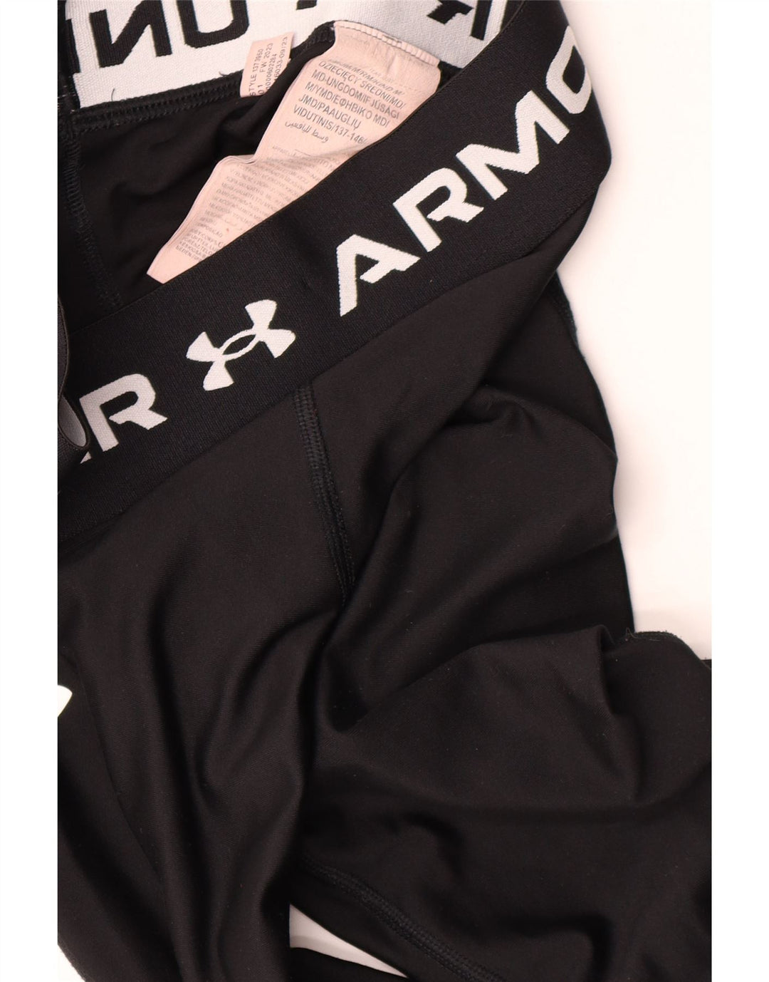 Under Armour Girls Graphic κολάν 9-10 ετών Μαύρο Πολυεστέρα