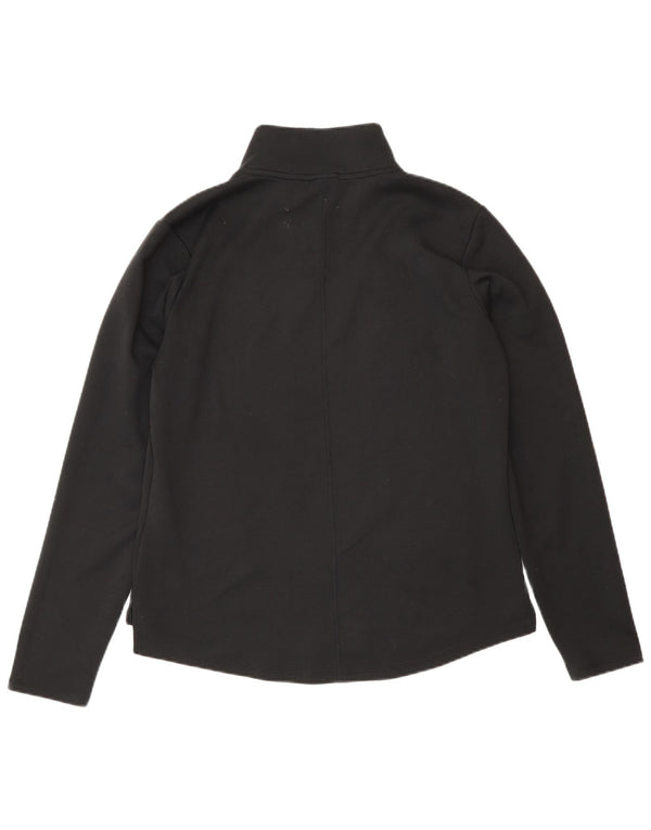 Γυναικεία φόρμα πουλόβερ με φερμουάρ Nike Therma-Fit Top UK 14 Medium Black