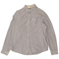 Πουκάμισο Penguin Mens Heritage Slim Fit Large Grey Pinstripe