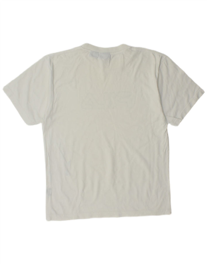 Ανδρικό γραφικό μπλουζάκι FILA Top Small White