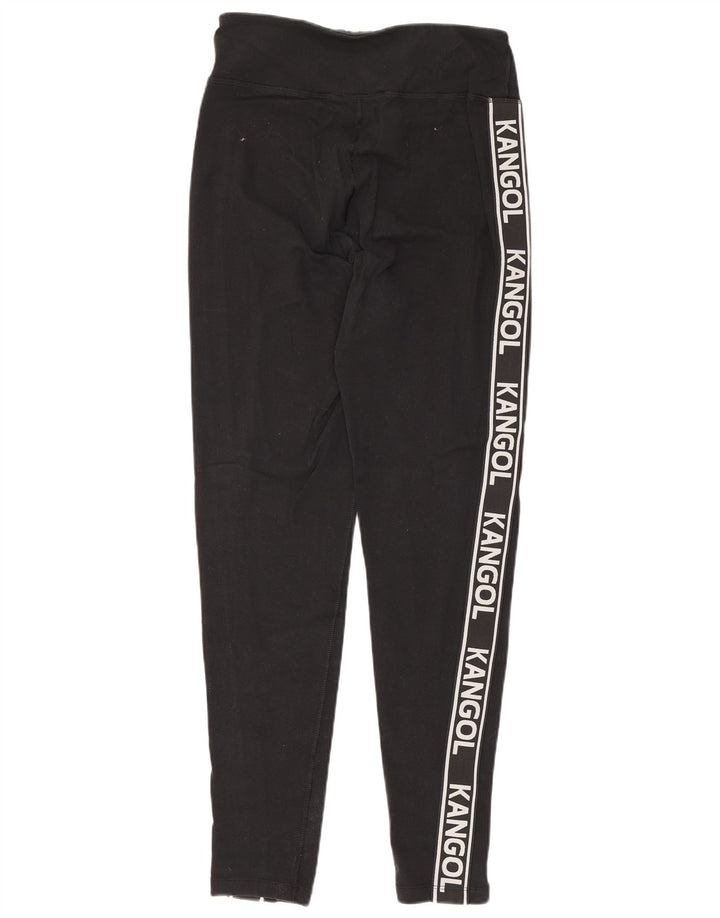 Γυναικεία γραφικά κολάν Kangol UK 12 μεσαίο μαύρο βαμβακερό