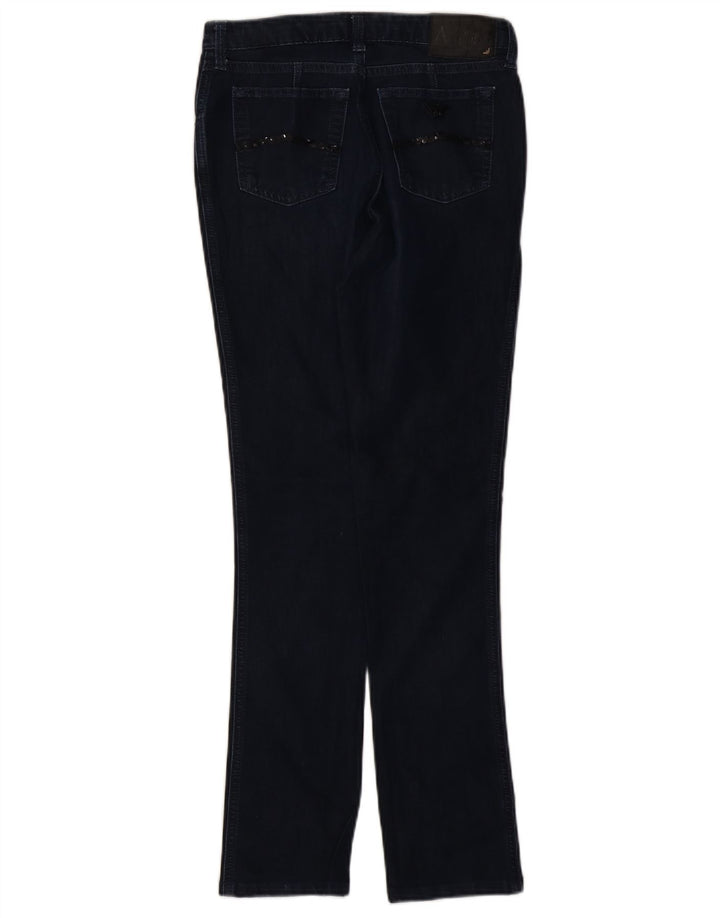 Armani Γυναικείο Slim Jeans W30 L29 Navy Blue Cotton
