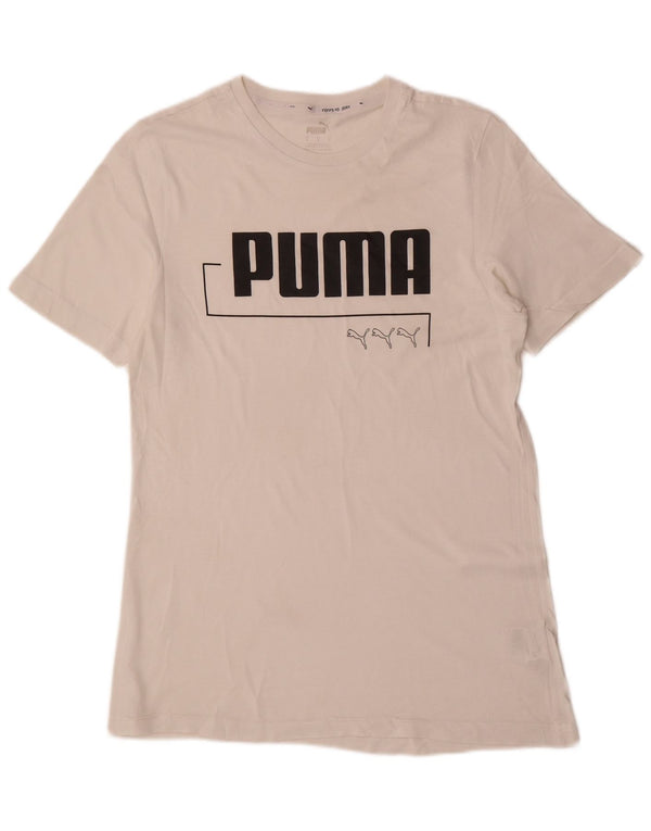 Ανδρικό γραφικό T-Shirt Puma Top Small White