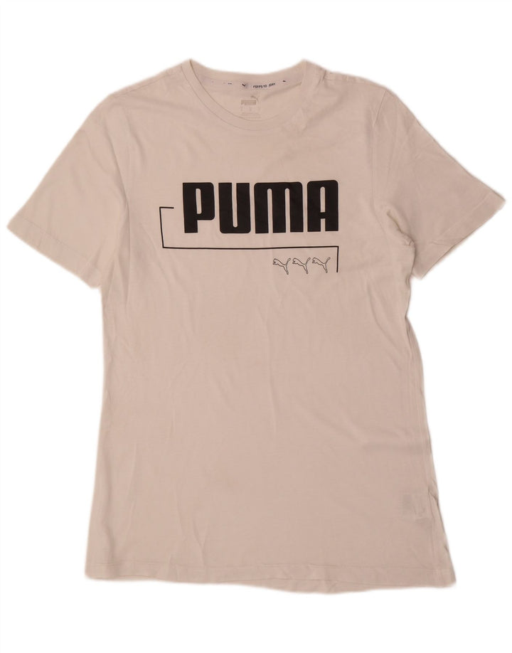 Ανδρικό γραφικό T-Shirt Puma Top Small White