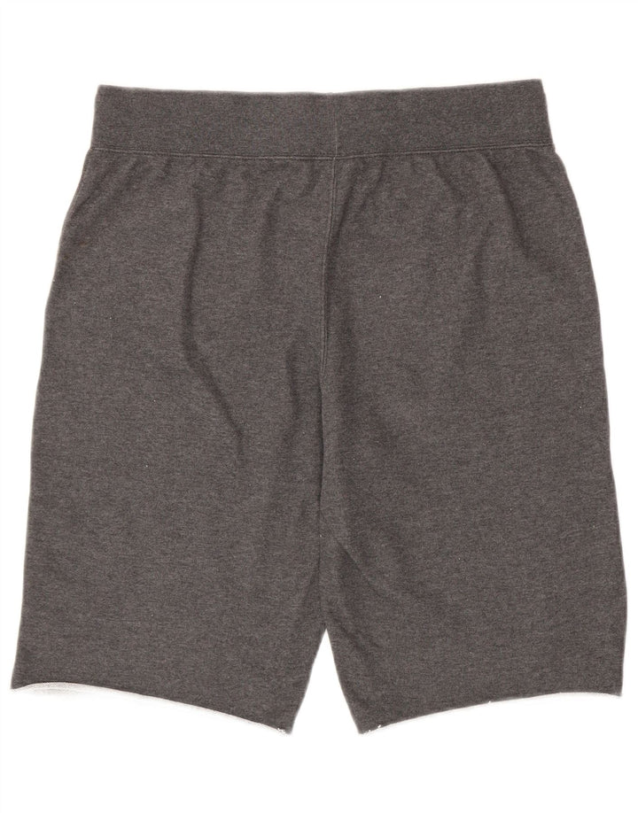 CHAMPION Mens Graphic Sport Shorts Medium  Grey Cotton