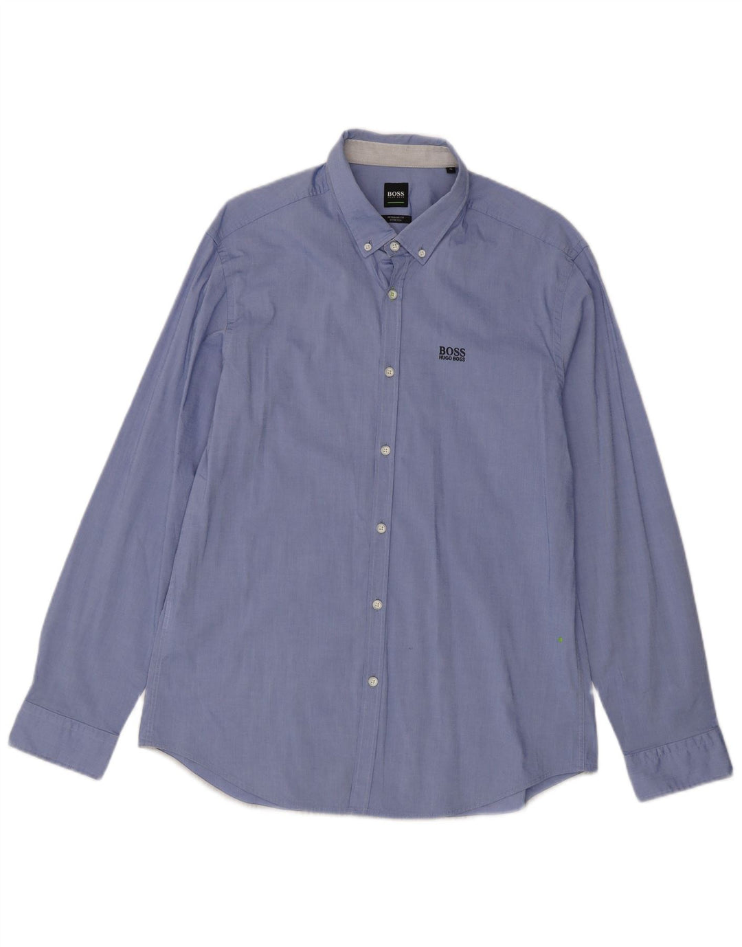 Ανδρικό πουκάμισο Hugo Boss Regular Fit XL Μπλε βαμβακερό