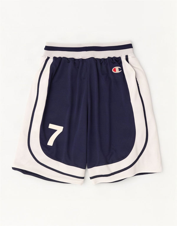 Champion Boys Graphic Sport σορτς 15-16 ετών 2XL Navy Blue Colorblock