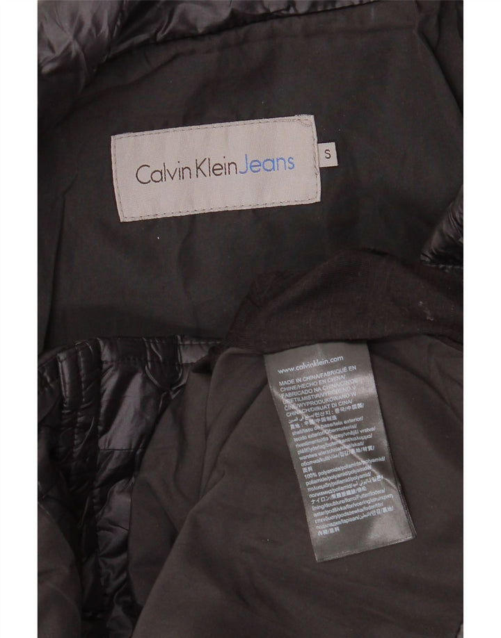 Calvin Klein Jeans Γυναικείο μπουφάν με επένδυση UK 10 Small Black