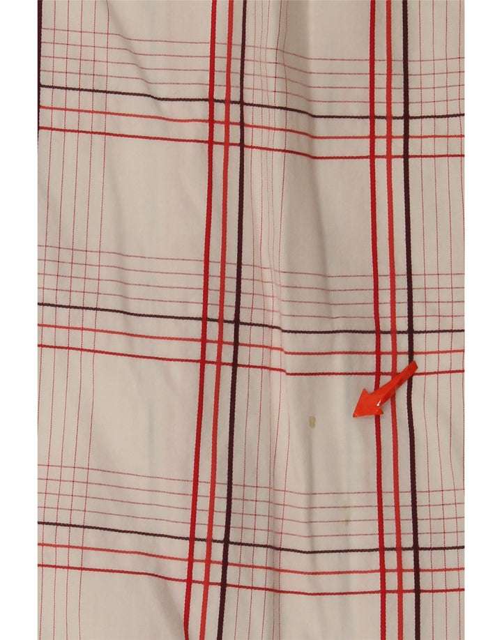 Ανδρικό κοντομάνικο πουκάμισο Wrangler XL Λευκό βαμβακερό