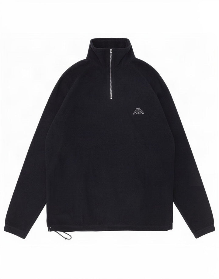 Kappa Ανδρικό φερμουάρ με φερμουάρ Fleece Jumper Medium Navy Blue Polyester