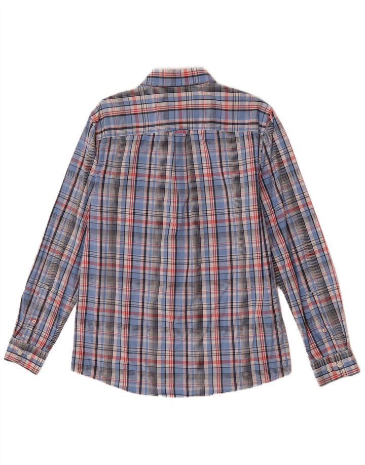 Crew Clothing Ανδρικό πουκάμισο Classic Fit Small Blue Check Cotton
