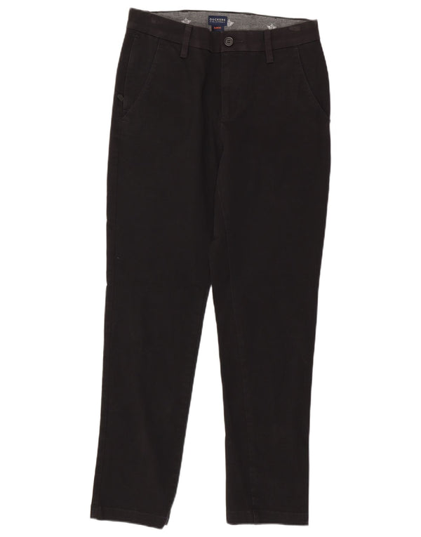 DOCKERS Ανδρικό παντελόνι Chino Slim Fit W29 L29 Μαύρο βαμβακερό