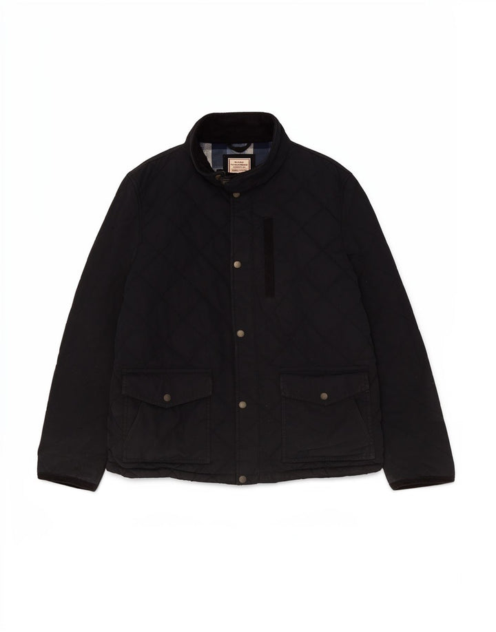 Fat Face Ανδρικό Καπιτονέ Μπουφάν UK 42 XL Navy Blue Cotton