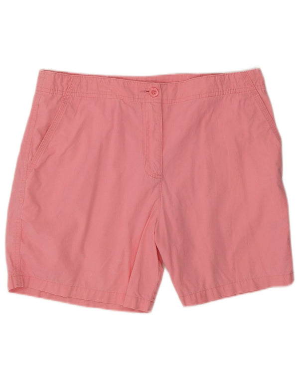 Marks & Spencer Γυναικείο Casual σορτς UK 12 Medium W32 Ροζ βαμβακερό