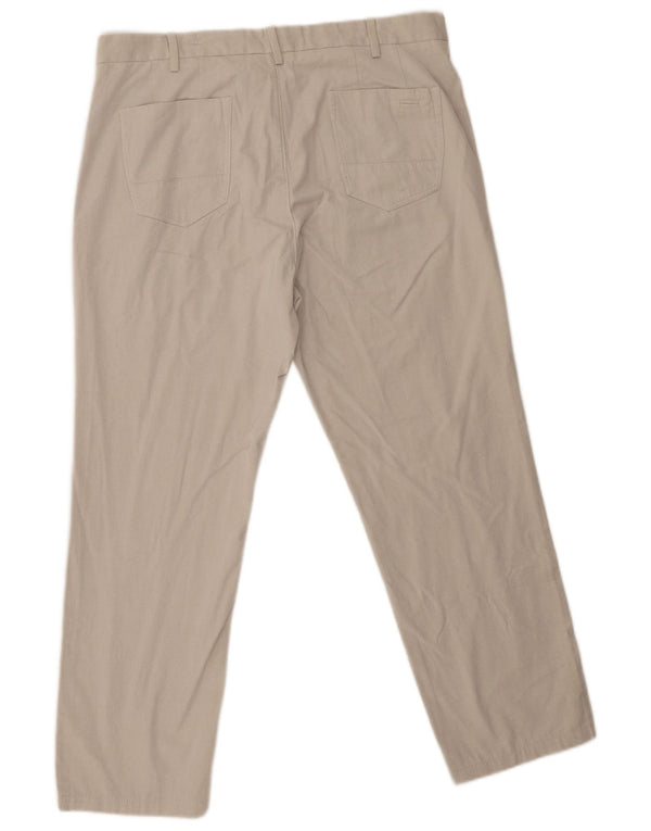 Massimo Dutti Ανδρικό ίσιο παντελόνι Chino EU 44 Large W34 L27 Grey