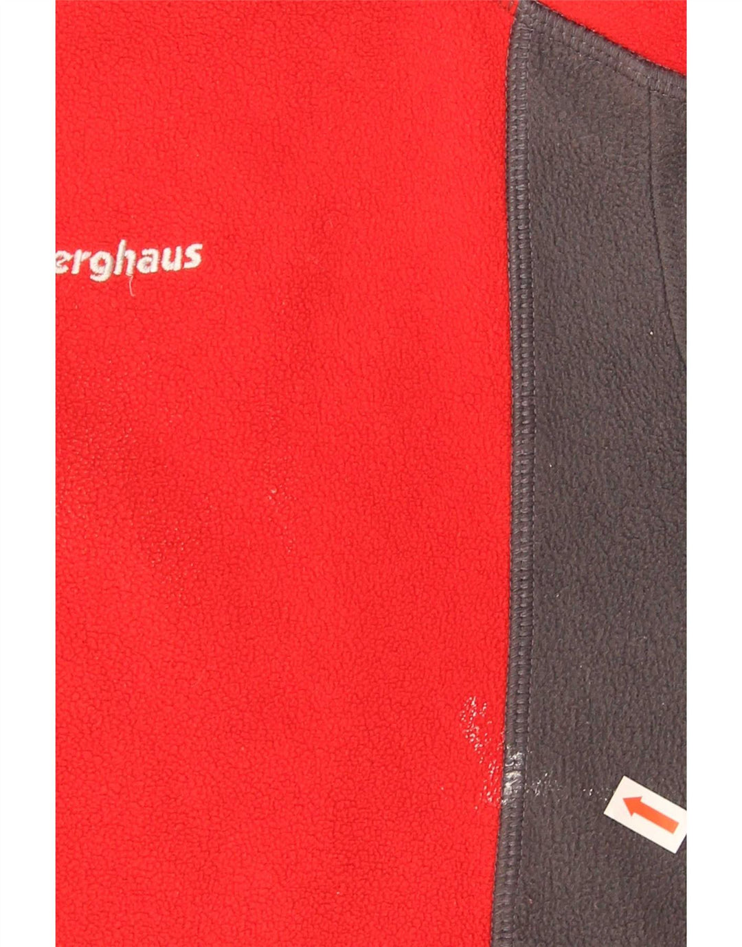 Berghaus Ανδρικό φερμουάρ με λαιμόκοψη από φλις, μεσαίο κόκκινο χρώμα, πολυεστέρας