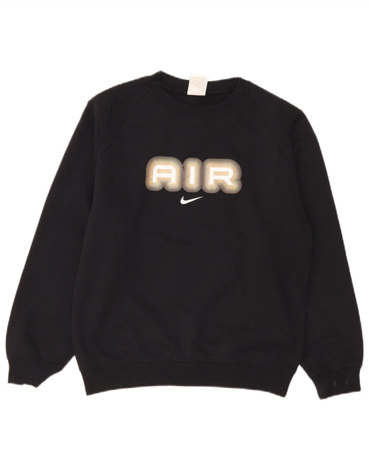 Φούτερ Nike Boys Air Graphic Jumper 12-13 ετών Μεγάλο μαύρο πολυεστέρα