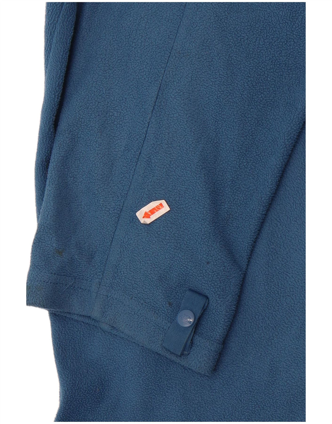 The North Face Mens Polartec Fleece Jacket UK 38 Medium Blue Polyester