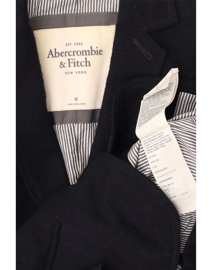 Abercrombie & Fitch γυναικείο σακάκι 2 κουμπιών UK 12 Medium Navy Blue