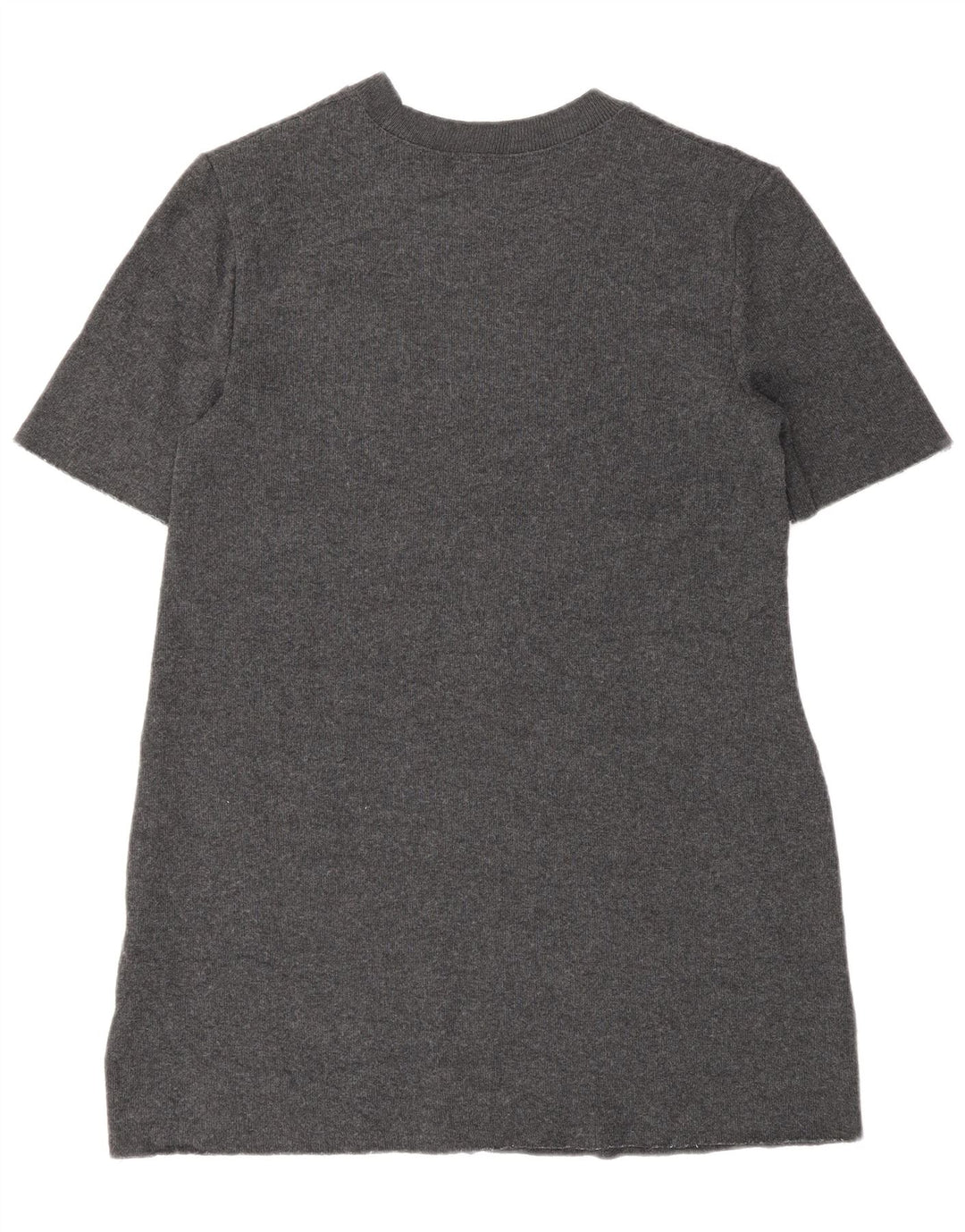 Γυναικείο κοντομάνικο φόρεμα Zara UK 10 Small Grey Polyester
