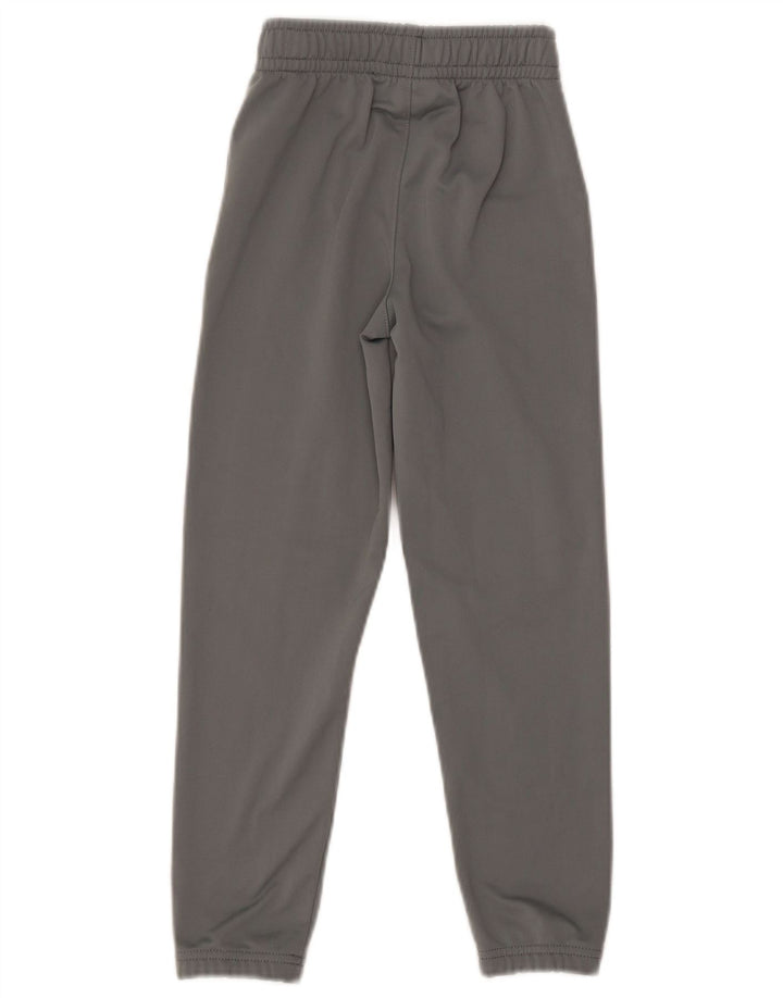 Nike Girls Tracksuit Trousers Joggers 7-8 Years XS Grey Polyester