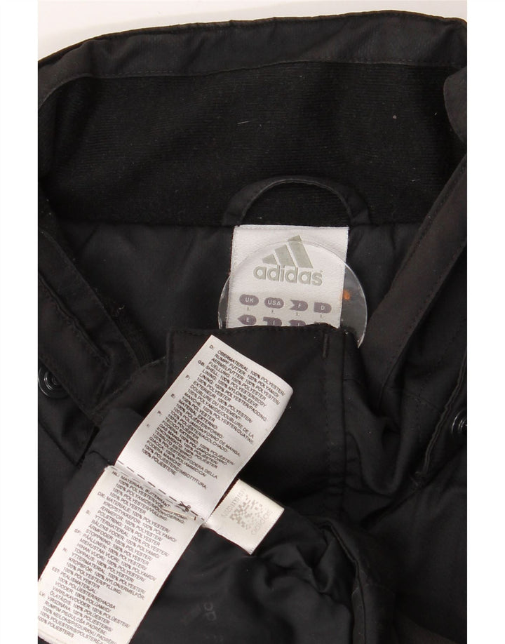 Ανδρικό μπουφάν ADIDAS Windbreaker UK 40 Large Black Polyester