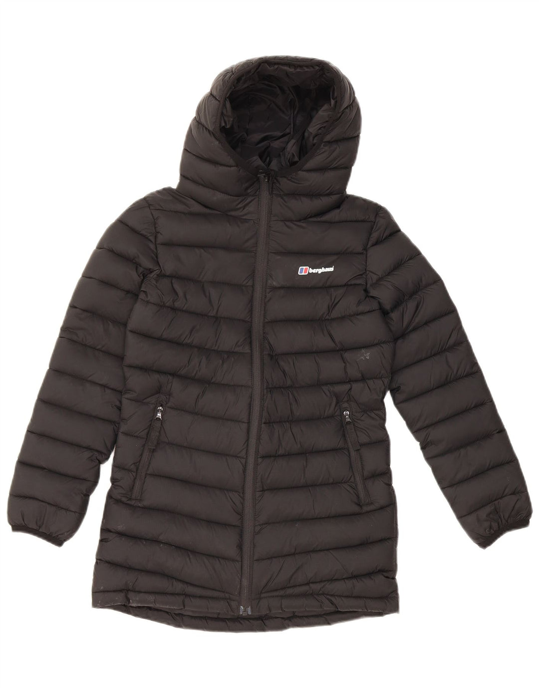 Μπουφάν Berghaus Girls Hooded Geded Jacket 9-10 Years Black Polyester