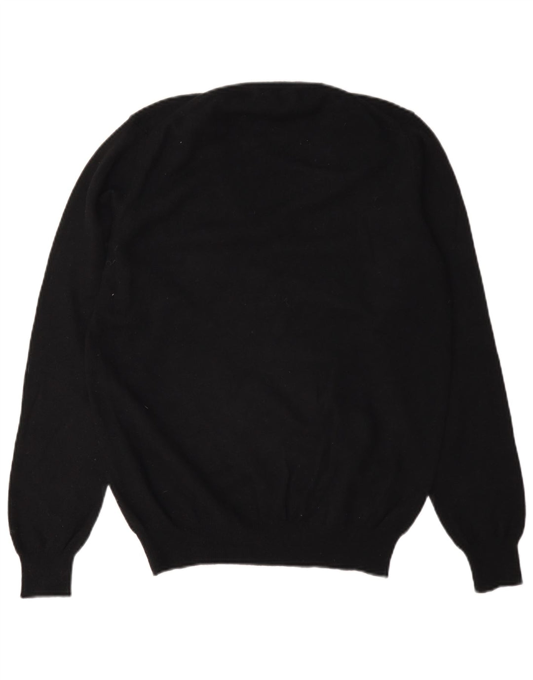 Γυναικείο πουλόβερ με λαιμόκοψη Gant UK 14 Large Black Wool