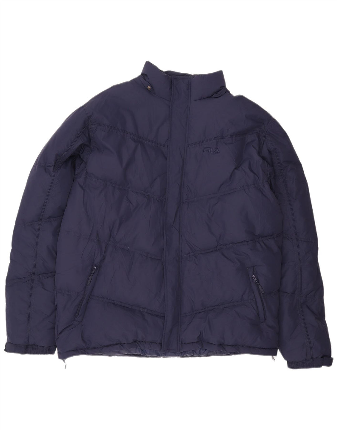 Fila Ανδρικό μπουφάν με επένδυση UK 44 2XL Navy Blue Polyester
