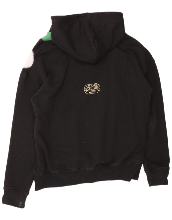 Palm Angels&Missoni Ανδρικά γραφικά κουκούλα 2XL Σχεδιαστής από μαύρο βαμβάκι