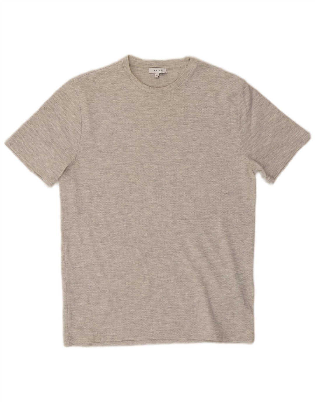 Ανδρικό T-Shirt Reiss Top Βαμβακερό μεσαίο γκρι