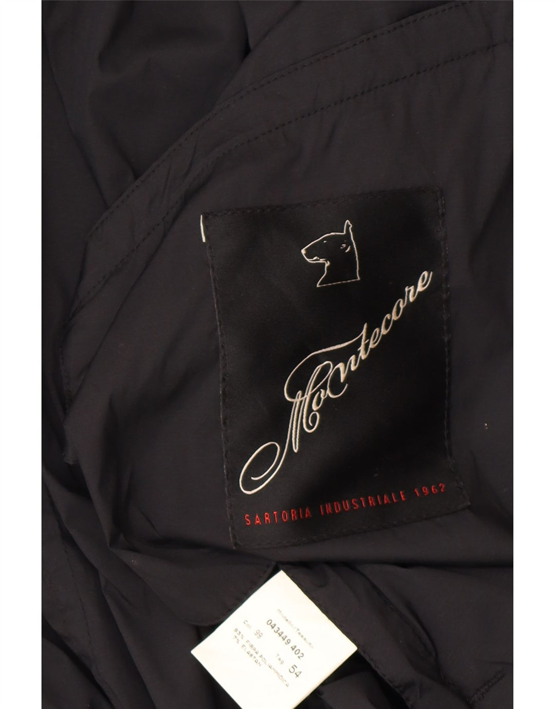 Ανδρικό μπουφάν MONTECORE Bomber IT 54 2XL Μαύρο Πολυαμίδιο