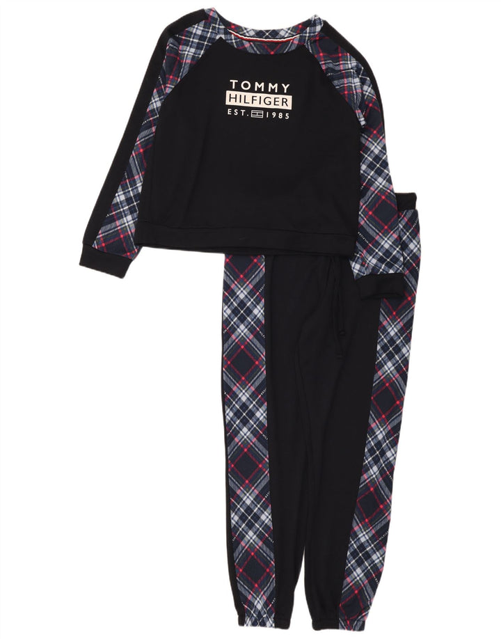 Tommy Hilfiger Γυναικεία Ολόσωμη Γυναικεία Φόρμα UK 14 Medium Navy Blue Check