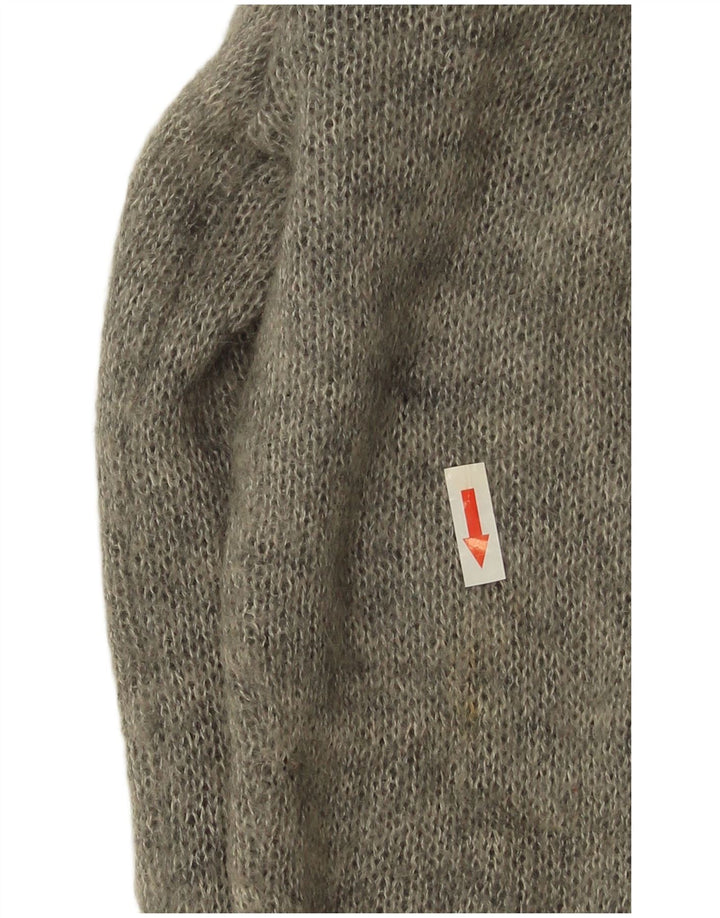 Vintage γυναικεία ζακέτα πουλόβερ UK 14 Medium Grey