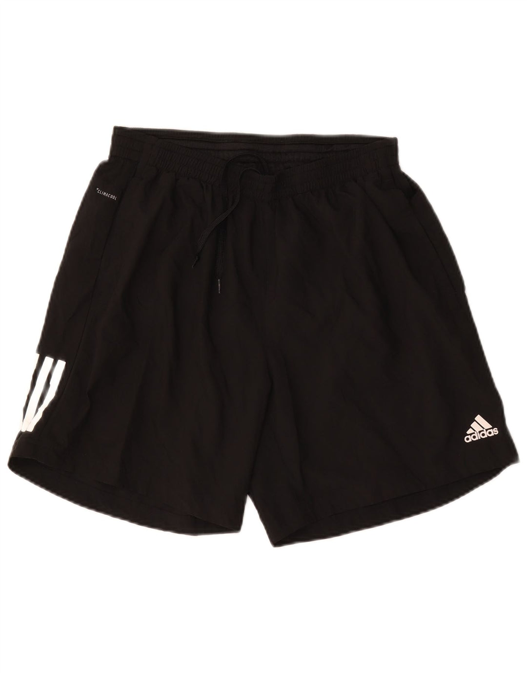 Ανδρικό σορτς Adidas Climacool με μεγάλο μαύρο πολυεστέρα