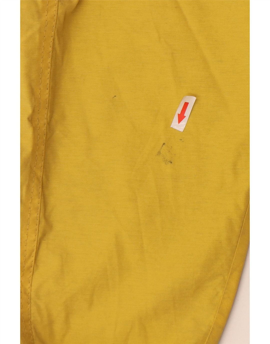 Polbot Ανδρικό μπουφάν βροχής με κουκούλα UK 38 Medium Yellow Polyester