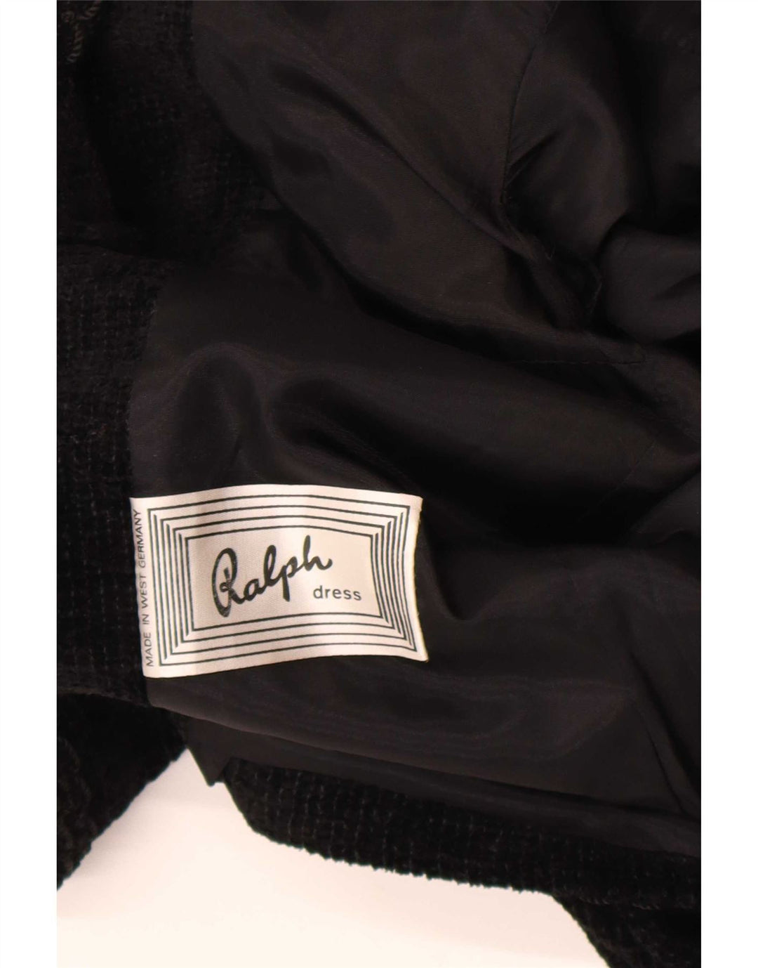 Γυναικείο μπλέιζερ με διπλό στήθος Ralph UK 8 Small Black