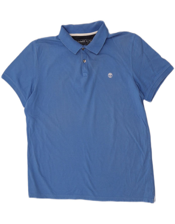 Ανδρικό μπλουζάκι Timberland Slim Fit Polo XL Μπλε βαμβακερό