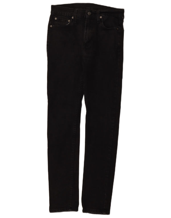 Ανδρικό Levi's 510 Skinny Jeans W30 L32 Μαύρο βαμβακερό